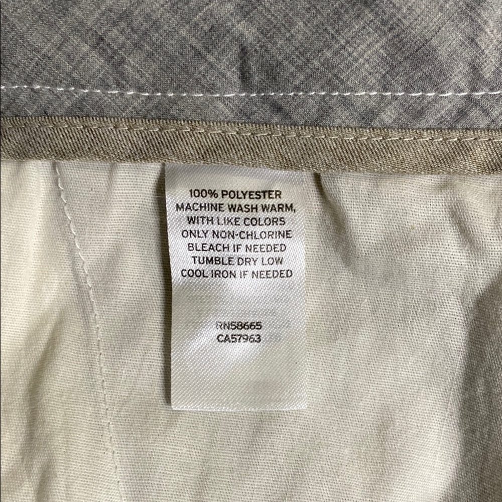 Nordstrom Beige Flat Front Shorts - Picture 7 of 12